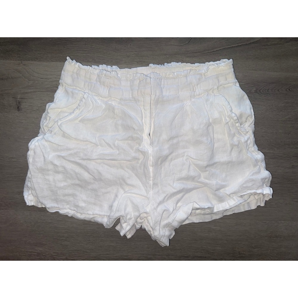 Vineyard Vines Women's White Cotton Shorts, Size 10